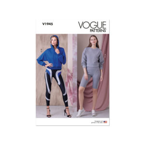 Vogue Schnittmuster V1945 - Sportkombination für Damen