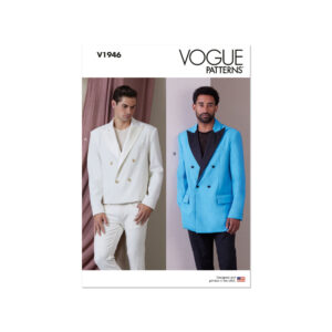 Vogue Schnittmuster V1946 - Herren Sakko, Herrenjacke