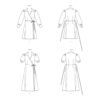Butterick Schnittmuster - B6928 - schickes Kleid mit V-Ausschnitt und Kragen – Bild 7