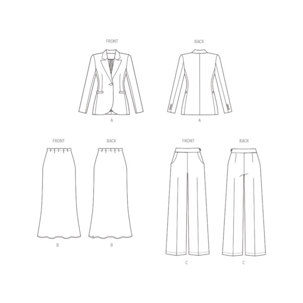 Butterick Schnittmuster - B6933 - Kombination für Damen – Bild 10
