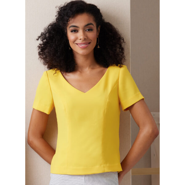 Butterick Schnittmuster - B6925 - sommerliches kurzes Top – Bild 2