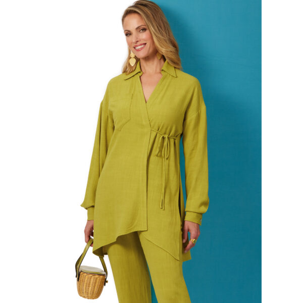 Butterick Schnittmuster - B6932 - lässige weite Longbluse in zwei Ausführungen – Bild 2