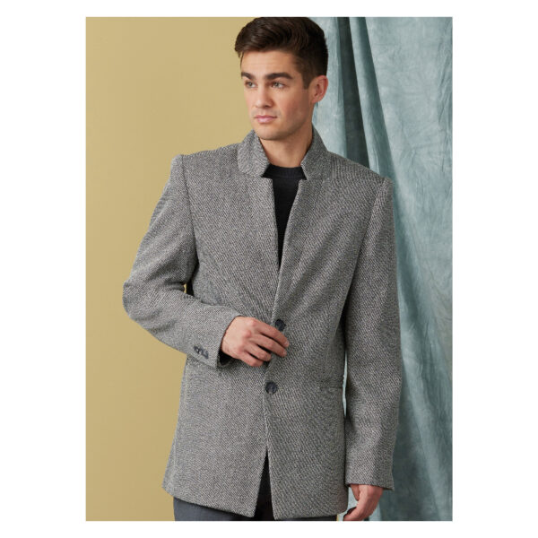 Vogue Schnittmuster V1930 - Herrenjacke - Herrenblazer - Kurzmantel – Bild 2