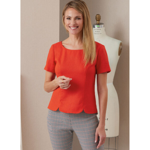 Butterick Schnittmuster - B6925 - sommerliches kurzes Top – Bild 3