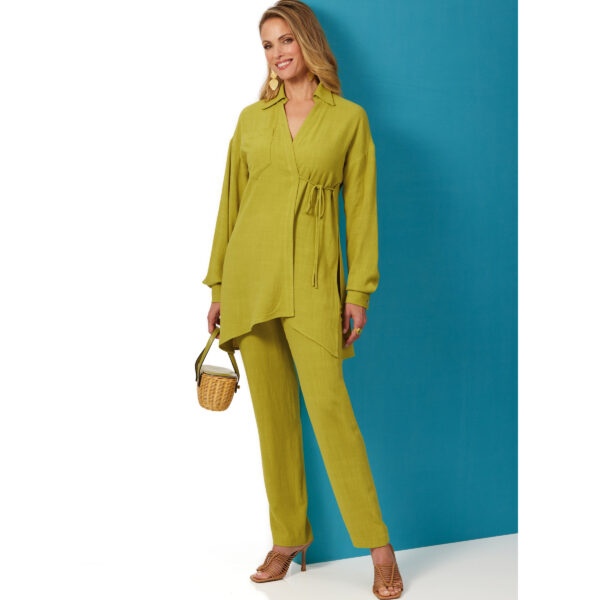 Butterick Schnittmuster - B6932 - lässige weite Longbluse in zwei Ausführungen – Bild 4