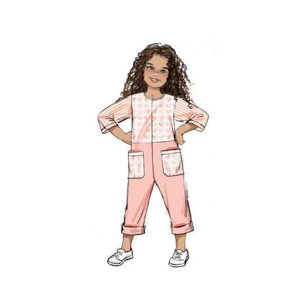 Butterick Schnittmuster - B6937 -  Sommer - extravagante Kombination für coole Mädchen – Bild 4