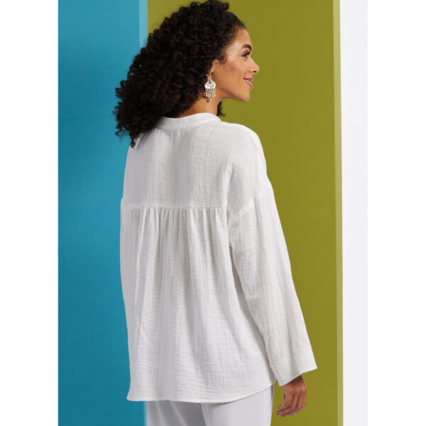 Butterick Schnittmuster - B6929 -lässige Bluse mit Knopfleiste – Bild 5