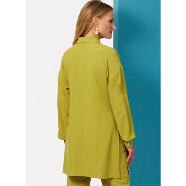 Butterick Schnittmuster - B6932 - lässige weite Longbluse in zwei Ausführungen – Bild 5