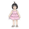 Butterick Schnittmuster - B6936 - lässig leichtes, außergewöhnliches Sommeroutfit für Kleinkinder – Bild 5