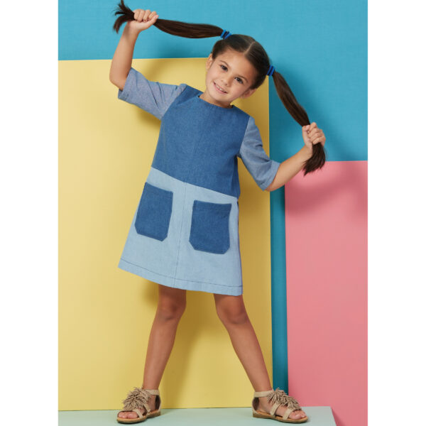 Butterick Schnittmuster - B6937 -  Sommer - extravagante Kombination für coole Mädchen – Bild 5