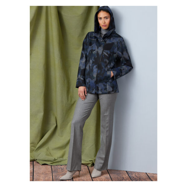 Vogue Schnittmuster V1925 - sportliche Jacke mit Kapuze oder Kragen – Bild 5