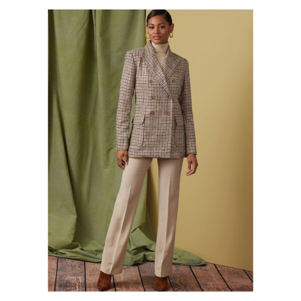 Vogue Schnittmuster V1927 - Blazer für Damen, doppelreihiger Verschluss – Bild 5