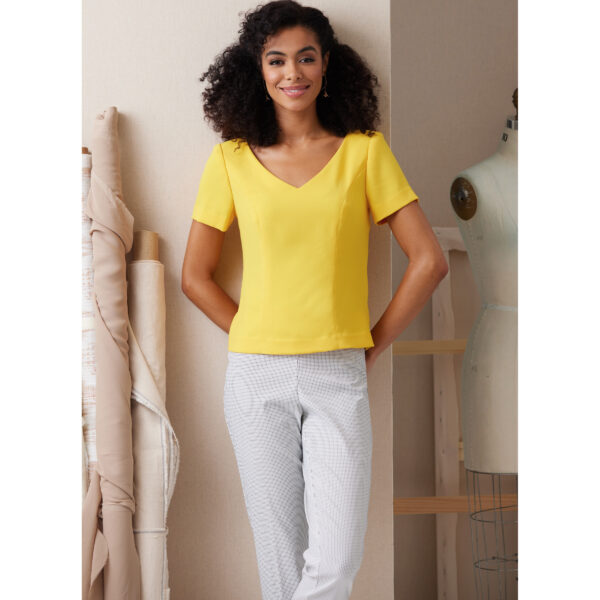 Butterick Schnittmuster - B6925 - sommerliches kurzes Top – Bild 6
