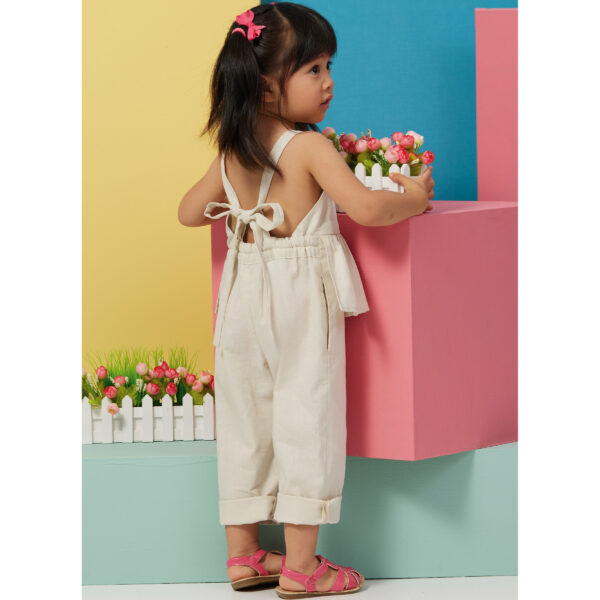 Butterick Schnittmuster - B6936 - lässig leichtes, außergewöhnliches Sommeroutfit für Kleinkinder – Bild 6