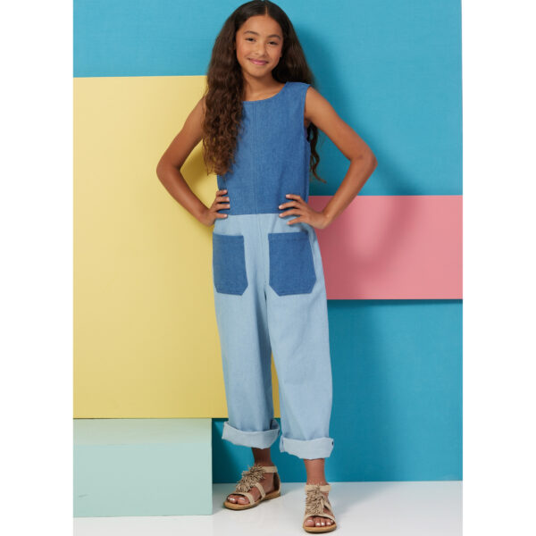 Butterick Schnittmuster - B6937 -  Sommer - extravagante Kombination für coole Mädchen – Bild 6