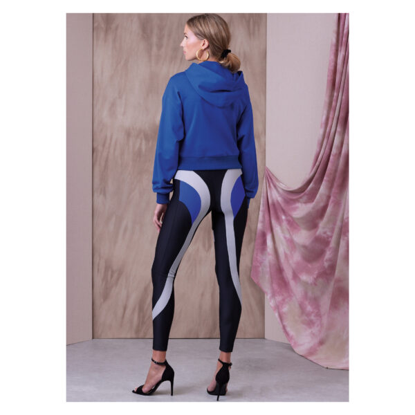 Vogue Schnittmuster V1945 - Sportkombination für Damen – Bild 7