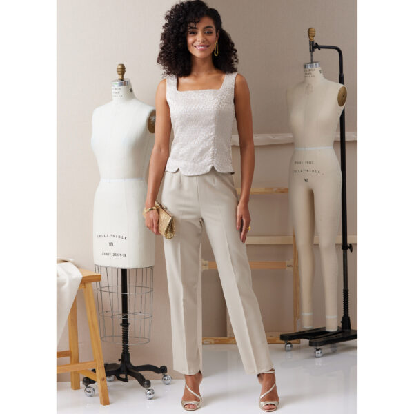 Butterick Schnittmuster - B6925 - sommerliches kurzes Top – Bild 8
