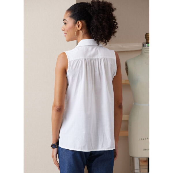 Butterick Schnittmuster - B6924 - sportliche Hemdbluse mit Reverskragen – Bild 9