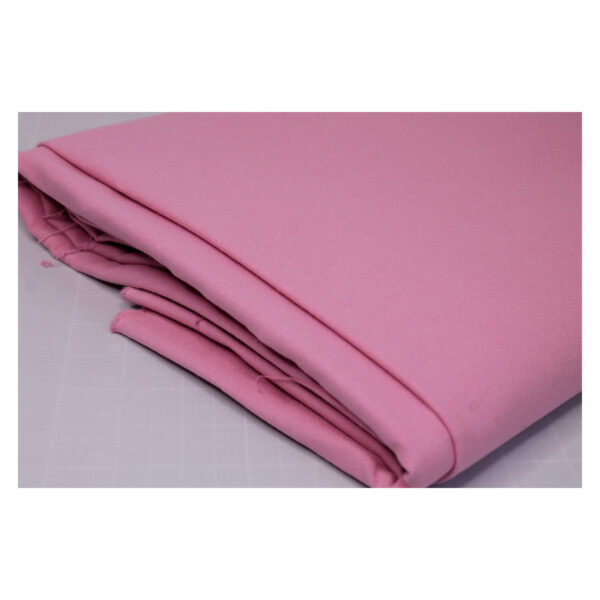 Reststück - Baumwollstoff - Uni - Trachtenmode - rose' - 3,50m x 150cm – Bild 2