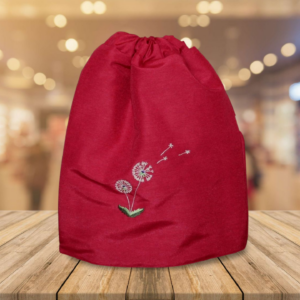 Rucksack - Turnbeutel - Wanderbeutel - bestickt - Pusteblume