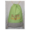 einzigartiger Rucksack - Turnbeutel - Wanderbeutel - bestickt - Free Spirit