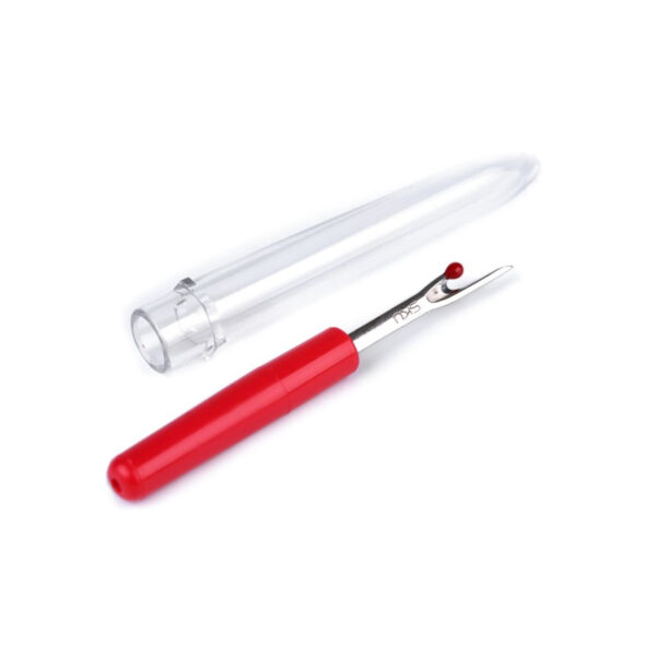 2x Nahttrenner - Saumtrenner - klare Schutzkappe - 6,5 cm - Farbenmix – Bild 3