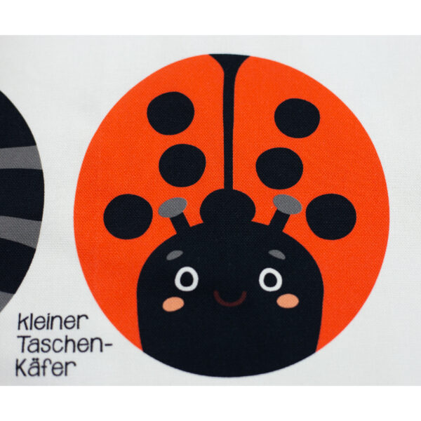18.74EUR/m - Canvas - Tierbeutel Panel by Käselotti - Marienkäfer - Panel 80cm – Bild 2