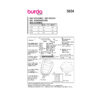 Burda Style Schnittmuster Nr. 5834 - Accessoires - Babyaccessoires – Bild 8