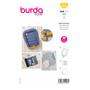 Burda Style Schnittmuster Nr. 5834 - Accessoires - Babyaccessoires
