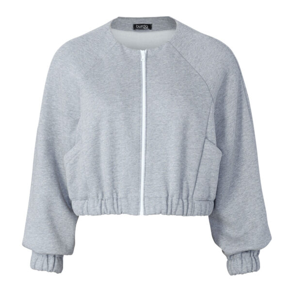Burda Style Schnittmuster Nr. 5848 - Jacken - Blouson - kragenlos - sportlich – Bild 3