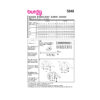 Burda Style Schnittmuster Nr. 5848 - Jacken - Blouson - kragenlos - sportlich – Bild 9