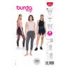 Burda Style Schnittmuster Nr. 5850 - Leggings - Radlerhosen