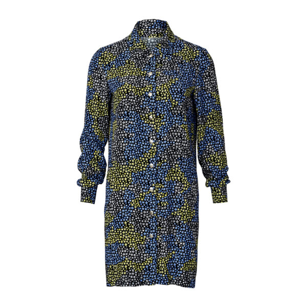 Burda Style Schnittmuster Nr. 5854 - Kleid - Hemdkleid - lange Ärmel - Kragen – Bild 3