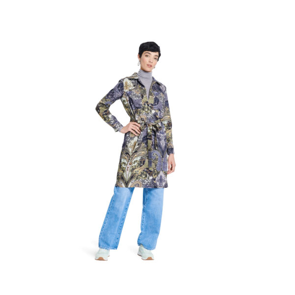 Burda Style Schnittmuster Nr. 5854 - Kleid - Hemdkleid - lange Ärmel - Kragen – Bild 6