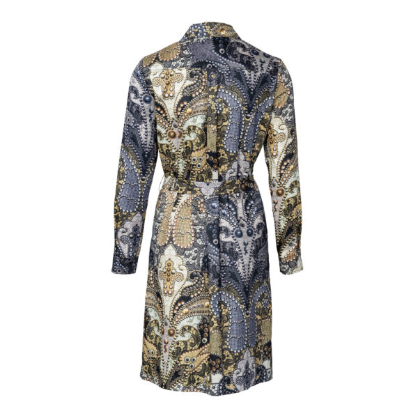 Burda Style Schnittmuster Nr. 5854 - Kleid - Hemdkleid - lange Ärmel - Kragen – Bild 7