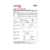 Burda Style Schnittmuster Nr. 5854 - Kleid - Hemdkleid - lange Ärmel - Kragen – Bild 8