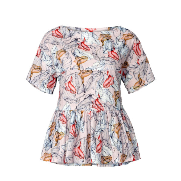 Burda Style Schnittmuster Nr. 5856 - Bluse - Blusenshirt - variable Ärmel – Bild 3