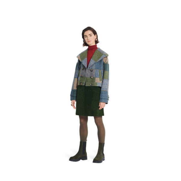 Burda Style Schnittmuster Nr. 5860 - Mantel und Jacke - großzügiger Spatenkragen – Bild 5