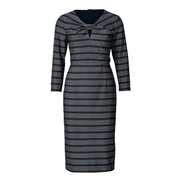 Burda Style Schnittmuster Nr. 5861 - Kleid - figurbetonten - Knotendetail – Bild 3