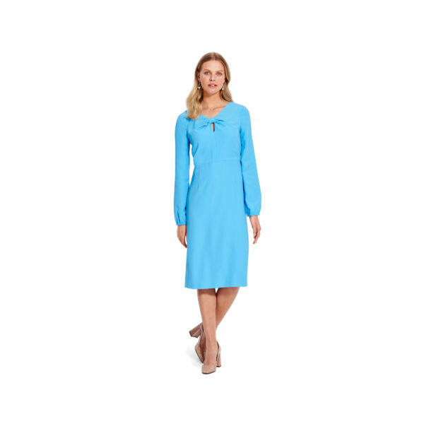 Burda Style Schnittmuster Nr. 5861 - Kleid - figurbetonten - Knotendetail – Bild 5