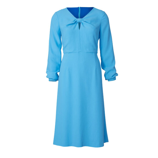 Burda Style Schnittmuster Nr. 5861 - Kleid - figurbetonten - Knotendetail – Bild 6