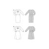 Burda Style Schnittmuster Nr. 5861 - Kleid - figurbetonten - Knotendetail – Bild 9