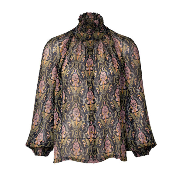 Burda Style Schnittmuster Nr. 5862 - Bluse - Raglanärmel und Halsblende – Bild 3