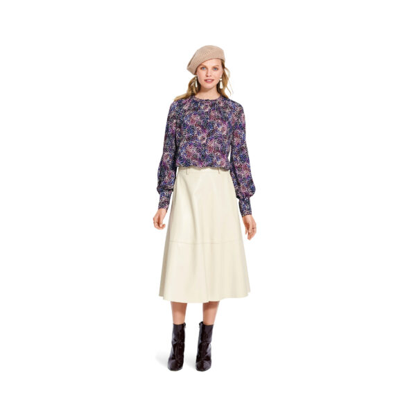 Burda Style Schnittmuster Nr. 5862 - Bluse - Raglanärmel und Halsblende – Bild 5