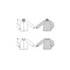 Burda Style Schnittmuster Nr. 5862 - Bluse - Raglanärmel und Halsblende – Bild 9