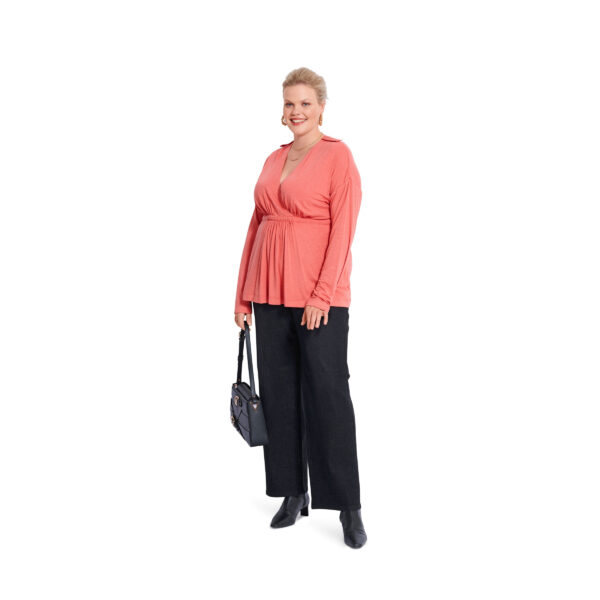 Burda Style Schnittmuster Nr. 5864 - Kleid und Tunika - Wickeloptik – Bild 5