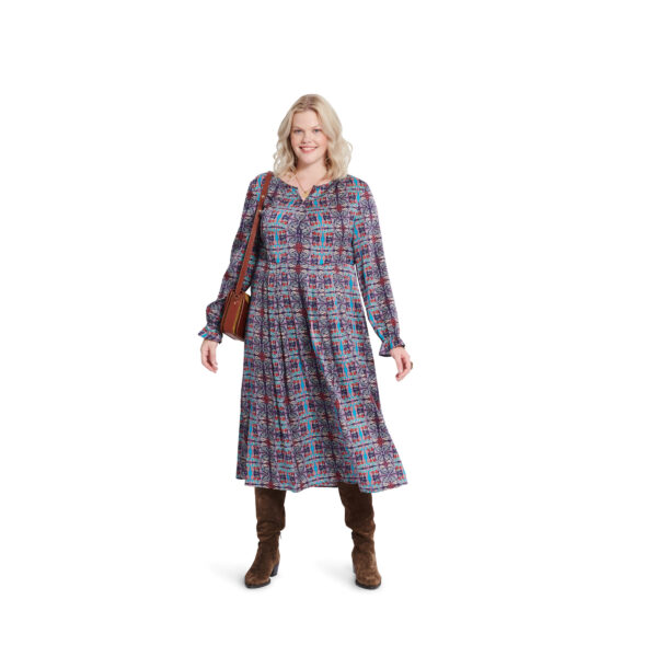 Burda Style Schnittmuster Nr. 5865 - Kleid und Tunika - runder Ausschnitt – Bild 5