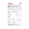 Burda Style Schnittmuster Nr. 5865 - Kleid und Tunika - runder Ausschnitt – Bild 8