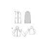 Burda Style Schnittmuster Nr. 5869 - Weste u. Jacke - Pattentaschen - Stehkragen – Bild 10
