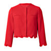 Burda Style Schnittmuster Nr. 5870 - Jacke - gerade geschnitten - kragenlos – Bild 3